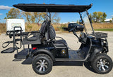 4 Seater Renegade V3 Electric Golf Cart Family Fun 72v 4000 Watt High Power Golf Cart - SILVER
