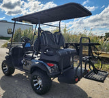 4 Seater Renegade V3 Electric Golf Cart Family Fun 72v 4000 Watt High Power Golf Cart - RED