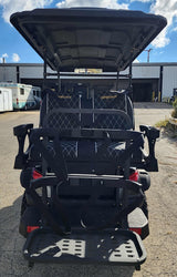 4 Seater Renegade V3 Electric Golf Cart Family Fun 72v 4000 Watt High Power Golf Cart - RED