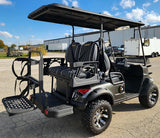 4 Seater Renegade V3 Electric Golf Cart Family Fun 72v High Power Golf Cart - BLUE