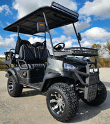 4 Seater Renegade V3 Electric Golf Cart Family Fun 72v 4000 Watt High Power Golf Cart - RED