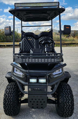 4 Seater Renegade V3 Electric Golf Cart Family Fun 72v 4000 Watt High Power Golf Cart - RED