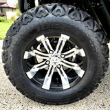 GSI - 6 Seater Limo Renegade V3 Electric Golf Cart Family Fun 72v 4000 Watt High Power Golf Cart - DARK GREY
