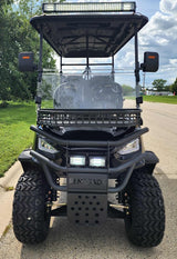 6 Seater Limo Renegade V3 Electric Golf Cart Family Fun 72v 4000 Watt High Power Golf Cart - BLUE