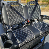 4 Seater Renegade V3 Electric Golf Cart Family Fun 72v High Power Golf Cart - BLUE