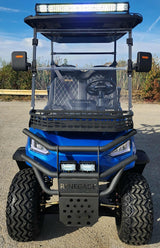 4 Seater Renegade V3 Electric Golf Cart Family Fun 72v 4000 Watt High Power Golf Cart - SILVER