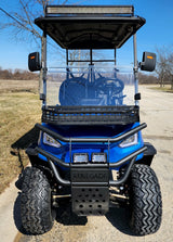 Four Front Renegade V3 Electric Golf Cart Family Fun 72v 4000 Watt High Power Golf Cart - BLACK
