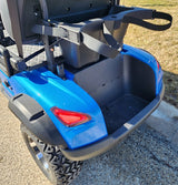 Four Front Renegade V3 Electric Golf Cart Family Fun 72v 4000 Watt High Power Golf Cart - BLUE