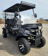 Four Front Renegade V3 Electric Golf Cart Family Fun 72v 4000 Watt High Power Golf Cart - GRAY