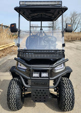 Four Front Renegade V3 Electric Golf Cart Family Fun 72v 4000 Watt High Power Golf Cart - GRAY