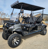 Four Front Renegade V3 Electric Golf Cart Family Fun 72v 4000 Watt High Power Golf Cart - BLUE