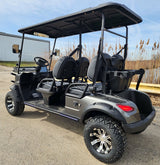 Four Front Renegade V3 Electric Golf Cart Family Fun 72v 4000 Watt High Power Golf Cart - GRAY