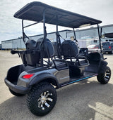 Four Front Renegade V3 Electric Golf Cart Family Fun 72v 4000 Watt High Power Golf Cart - BLACK