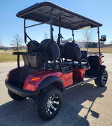 Four Front Renegade V3 Electric Golf Cart Family Fun 72v 4000 Watt High Power Golf Cart - BLUE