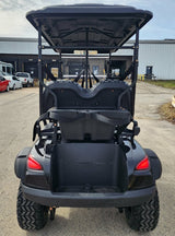 Four Front Renegade V3 Electric Golf Cart Family Fun 72v 4000 Watt High Power Golf Cart - BLACK