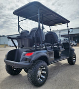 Four Front Renegade V3 Electric Golf Cart Family Fun 72v 4000 Watt High Power Golf Cart - BLUE