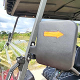 Limo Renegade V3 6 Seater Electric Golf Cart Family Fun 72v 4000 Watt High Power Golf Cart - DARK GREY
