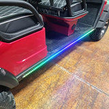 6 Seater Limo Renegade Electric Golf Cart Family Fun 72v 4000 Watt High Power Golf Cart - RED