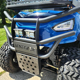 6 Seater Limo Renegade V3 Electric Golf Cart Family Fun 72v 4000 Watt High Power Golf Cart - BLUE