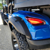 6 Seater Limo Renegade V3 Electric Golf Cart Family Fun 72v 4000 Watt High Power Golf Cart - BLUE
