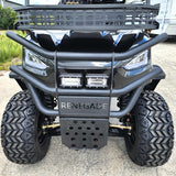 6 Seater Limo Renegade V3 Electric Golf Cart Family Fun 72v 4000 Watt High Power Golf Cart - BLUE