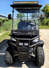 Limo Renegade V3 6 Seater Electric Golf Cart Family Fun 72v 4000 Watt High Power Golf Cart - BLUE