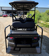 Limo Renegade V3 6 Seater Electric Golf Cart Family Fun 72v 4000 Watt High Power Golf Cart - BLUE