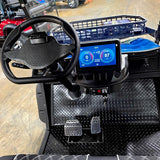 Limo Renegade V3 6 Seater Electric Golf Cart Family Fun 72v 4000 Watt High Power Golf Cart - DARK GREY