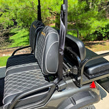 Limo Renegade V3 6 Seater Electric Golf Cart Family Fun 72v 4000 Watt High Power Golf Cart - BLACK