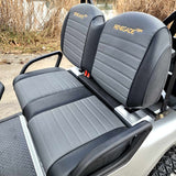 48V Electric Golf Cart 2 Seater Renegade Light Edition Utility Golf UTV W/Utility Box - SILVER