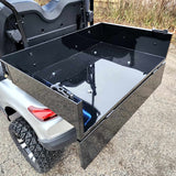 48V Electric Golf Cart 2 Seater Renegade Light Edition Utility Golf UTV W/Utility Box - SILVER