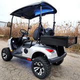 48V Electric Golf Cart 2 Seater Renegade Light Edition Utility Golf UTV W/Utility Box - SILVER