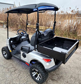 48V Electric Golf Cart 2 Seater Renegade Light Edition Utility Golf UTV W/Utility Box - SILVER