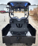 48V Electric Golf Cart 2 Seater Renegade Light Edition Utility Golf UTV W/Utility Box - SILVER