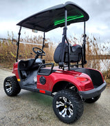 48V Electric Golf Cart 2 Seater Renegade Light Edition Utility Golf UTV - LIGHT EDITION - RED