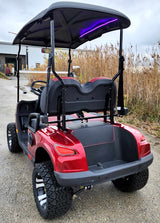 48V Electric Golf Cart 2 Seater Renegade Light Edition Utility Golf UTV - LIGHT EDITION - RED