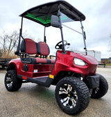 48V Electric Golf Cart 2 Seater Renegade Light Edition Utility Golf UTV - LIGHT EDITION - RED