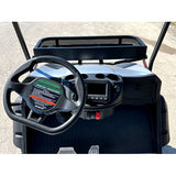 48V Electric Golf Cart 4 Seater Lifted Renegade+ Edition Utility Golf UTV Compare To Coleman Kandi 4p - Silver