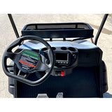 48V Electric Golf Cart 4 Seater Lifted Renegade+ Edition Utility Golf UTV Compare To Coleman Kandi 4p - Blue