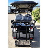 48V Electric Golf Cart 6 Seater Lifted Renegade+ Edition Utility Golf UTV Compare To Coleman Kandi 6p - White