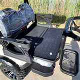 48V Electric Golf Cart 6 Seater Lifted Renegade+ Edition Utility Golf UTV Compare To Coleman Kandi 6p - White