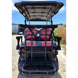 48V Electric Golf Cart 4 Seater Lifted Renegade+ Edition Utility Golf UTV Compare To Coleman Kandi 4p - Matte Black
