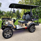 48V Camo Hunters Edition Renegade Plus 2.0 Electric Lifted Golf Cart - Camo