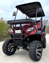 New 48V Electric Golf Cart 4 Seater Lifted Renegade+ Edition Utility Golf UTV Compare To Coleman Kandi 4p