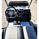 48V Electric Golf Cart 4 Seater Lifted Renegade+ Edition Utility Golf UTV Compare To Coleman Kandi 4p - Silver