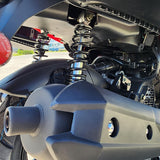 GSI - 200cc Saddle Bag Tank 4 Stroke EFI Gas Moped Scooter W/ Disc Brakes - SADDLE BAG TANK 200