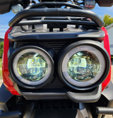 GSI - 200cc Saddle Bag Tank 4 Stroke EFI Gas Moped Scooter W/ Disc Brakes - SADDLE BAG TANK 200