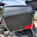 GSI - 200cc Saddle Bag Tank 4 Stroke EFI Gas Moped Scooter W/ Disc Brakes - SADDLE BAG TANK 200