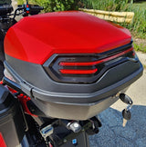 GSI - 200cc Saddle Bag Tank 4 Stroke EFI Gas Moped Scooter W/ Disc Brakes - SADDLE BAG TANK 200