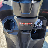 GSI - 200cc Saddle Bag Tank 4 Stroke EFI Gas Moped Scooter W/ Disc Brakes - SADDLE BAG TANK 200